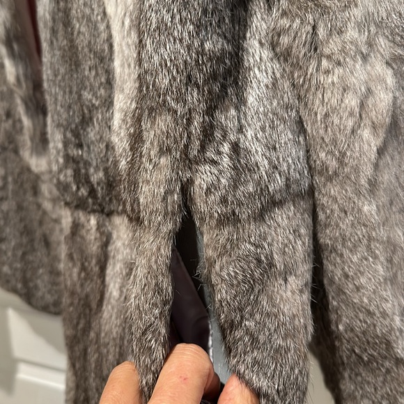 Real rabbit fur jacket - Picture 3 of 6